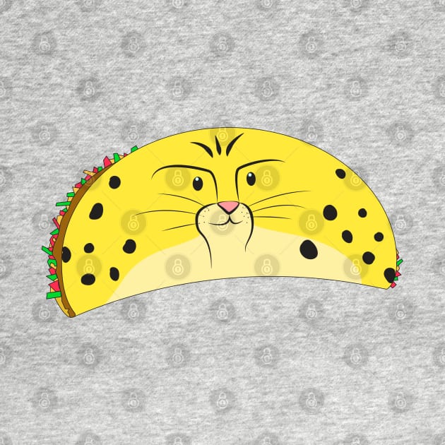 Taco Cheetah by Sticker Steve